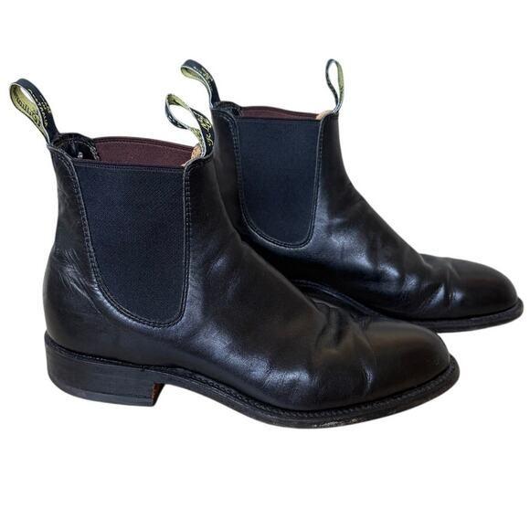 R.M. Williams Comfort Craftsman Chelsea Boots Black Leather 8.5E main image 7
